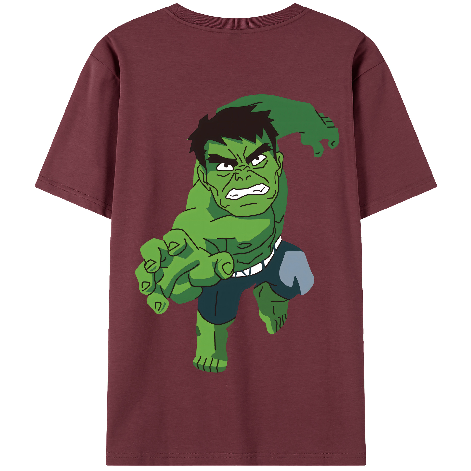 （画像用） アベンジャーズ The Avengers 綿100％半袖Tシャツ（背面プリント）